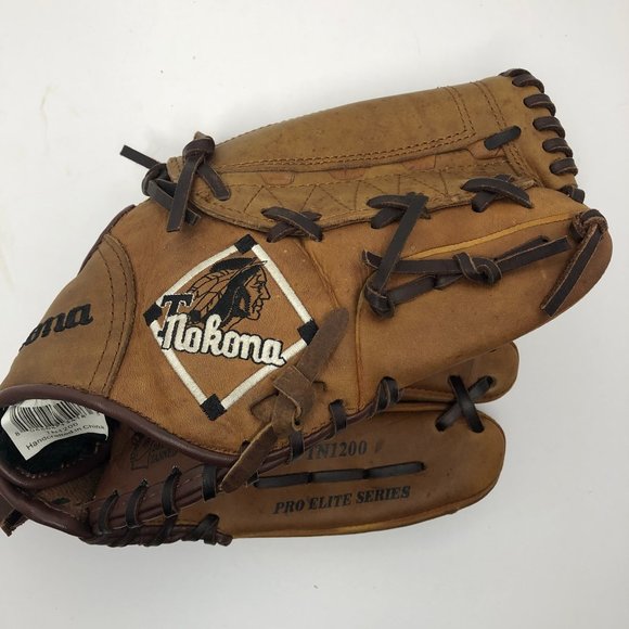 Nokona TN1200 Pro Elite Series Baseball Glove -RHT- Collectible ONE OF A KIND - Picture 4 of 15